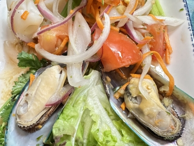 5.Spicy Seafood Salad